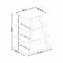 Hanah Home Soporte para TV Lyno - Gris retro, Negro